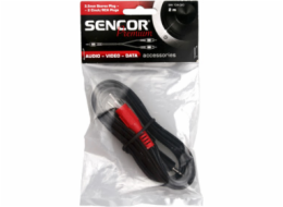 Konektor Sencor SAV 104-020 3,5jack - 2xRCA M