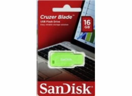 SanDisk Cruzer Blade 16GB USB2.0 elektricky zelená 45019825