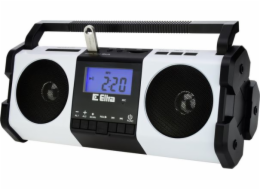 Rádio Eltra Maja s digitálním laděním, USB, funkcí diktafonu, bílá a černá