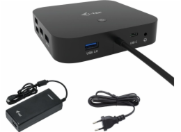 i-tec USB-C HDMI DP Docking Station, Power Delivery 100 W + Universal Charger 112 W