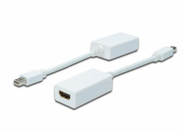 Digitus DisplayPort Mini - HDMI AV adaptér bílý (AK-340411-001-W)