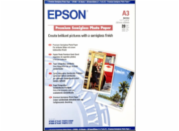 EPSON A3, Premium Semigloss Photo Paper (20 listů)