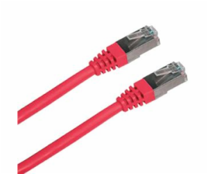 Patch cord FTP cat5e 1M červený