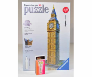 Puzzle 3D Ravensburger  Big Ben, 216 dílků