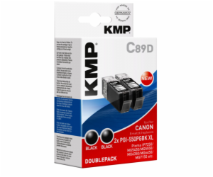 KMP C89D cartridge cerna DP kompatib. s Canon PGI-550PGBK