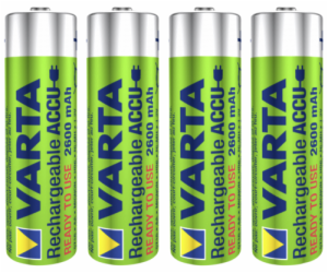 Baterie Varta 5716 ready2use AA (2500mAh, 1,2V, Ni-MH) 4ks