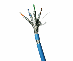 Datacom 12151 F/FTP, drát, CAT6A, LSOH, 100m, modrý DATAC...