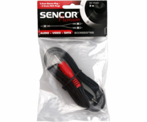 Sencor SAV 104-050 3,5 mm stereo jack - 2x Cinch/RCA kone...