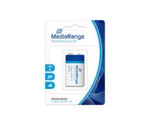 MediaRange Premium baterie E-Block 9V Alkalická