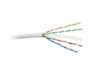 UTP kabel PlanetElite, Cat6, licna(lanko), PVC, šedý, 305m