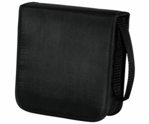 Hama CD-Wallet Nylon 40 cerna 33831