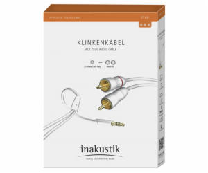 in-akustik Star Audio Kabel 3,5 mm Jack - Cinch 1,5 m