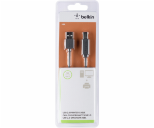 Belkin USB 2.0 premium kabel pro tiskarnu USB-A/USB-B, 3m...