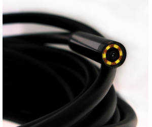 USB endoskopická kamera průměr 5,5mm kabel 5m a zrcátkem ...