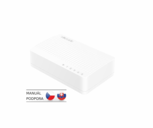 Tenda S105 5-Port Mini Eco Fast Ethernet Switch, 10/100 M...