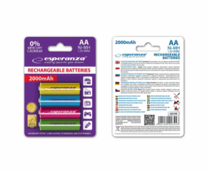 Esperanza EZA108 Nabíjecí baterie Ni-MH R6/AA 2000mAh, 4 ...