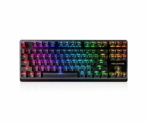 Modecom VOLCANO LANPARTY RGB drátová mechanická herní klá...