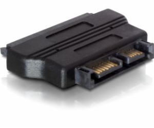 DeLock adaptér SATA 22pin samice -> Slim SATA  7+6pin samec