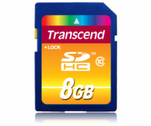 TRANSCEND SDHC karta 8GB Premium, Class 10