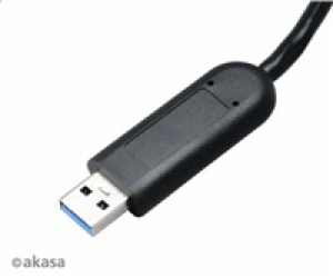 AKASA HUB USB Connect 4SX, 4x USB 3.0, externí