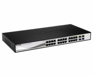 D-Link DGS-1210-28 28-port 10/100/1000 Base-T with 4 x 10...