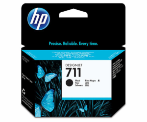 HP 711 Black DJ Ink Cart, 80 ml, CZ133A