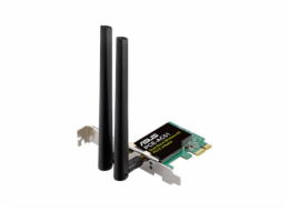 ASUS WiFi adaptér PCE-AC51 / PCI-E / 802.11ac / 2,4 GHz / 5 GHz / 2x anténa