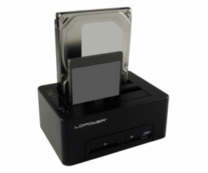 LC Power LC-DOCK-U3-CR HDD docking station CF/SD card r