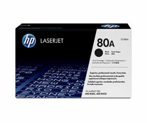 HP 80A Black LJ Toner Cart, CF280A (2,560 pages)