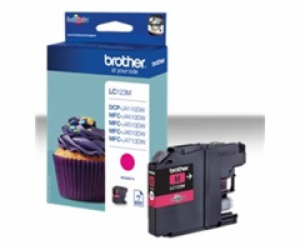 BROTHER INK LC-123M magenta cca 600