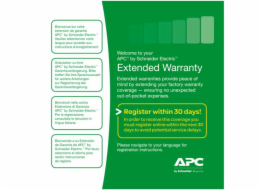 APC (3) Year Service Pack Extended Warranty / záruka pro nově zakoupený pordukt / SP-04 (WBEXTWAR3YR-SP-04) APC 3 roky prodloužené záruky pro soucasny prodej s UPS