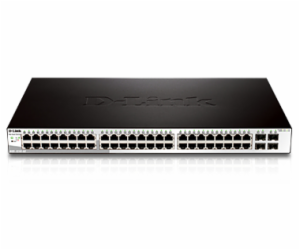 D-Link DGS-1210-52 52-port Gigabit Smart+ Switch, 48x GbE...