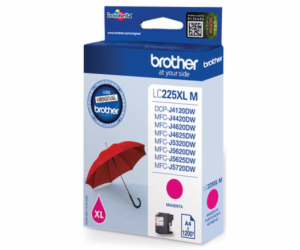 BROTHER LC225XLM,magenta  , 1200 strán