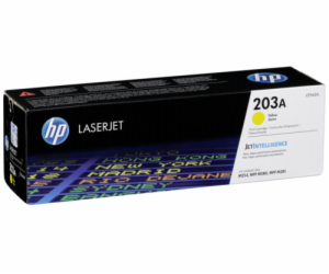 HP 203A Yellow Original LaserJet Toner Cartridge (1,300 p...