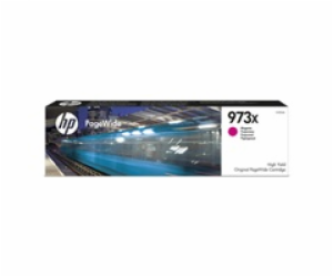 HP 973X High Yield Magenta Original PageWide Cartridge (7...