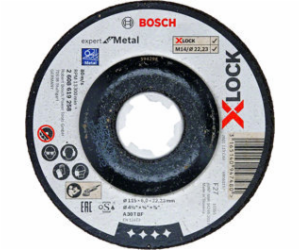 Bosch X-LOCK Expert for Metal, O 125mm, brusný kotouč