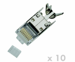 DATACOM Plug STP CAT7(6A) 8p8c- RJ45 drát (10ks)