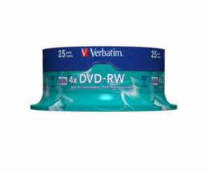 VERBATIM DVD-RW(25-pack)Spindle/4x/4.7GB