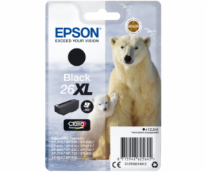 EPSON cartridge T2621 black (lední medvěd) XL