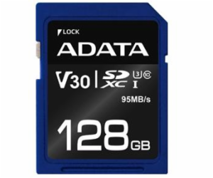 ADATA SDXC karta 128GB Premier Pro UHS-I U3 Class10 V30S ...