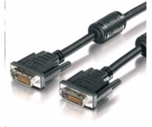 PREMIUMCORD Kabel DVI - DVI propojovací 3m (DVI-D, M/M, d...