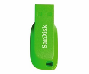 SanDisk Flash Disk 32GB Cruzer Blade, USB 2.0, zelená