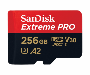 SanDisk Extreme Pro 256GB microSDXC / CL10 / A2 / UHS-I U...