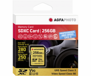 AgfaPhoto SDXC UHS II      256GB Professional High Speed ...