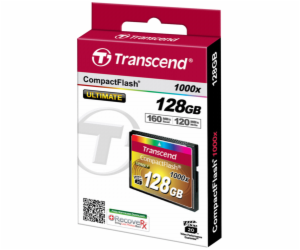 Transcend CompactFlash 1000 128GB, paměťová karta