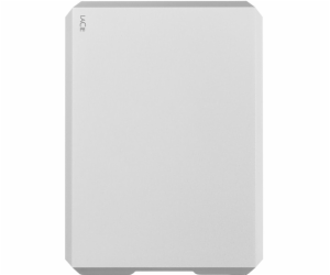 LaCie Mobile Drive USB-C     4TB Moon stribrna