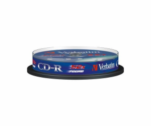 VERBATIM CD-R(10-Pack)Spindle/EP/DL/52x/700MB