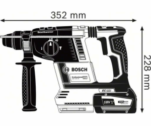 Akku-Bohrhammer GBH 18V-26 Professional solo