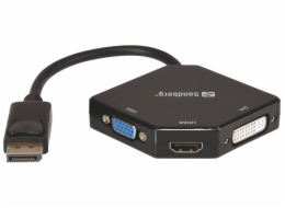 Sandberg 509-11 Adapter DP>HDMI+DVI+VGA