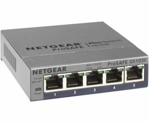 NETGEAR GS105E-200PES síťový přepínač Řízený L2/L3 Gigabi...